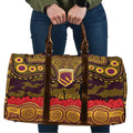 ANZAC Day Brisbane Broncos Travel Bag Military Memorial Aboriginal Indigenous Art