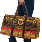 ANZAC Day Brisbane Broncos Travel Bag Military Memorial Aboriginal Indigenous Art