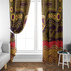 ANZAC Day Brisbane Broncos Window Curtain Military Memorial Aboriginal Indigenous Art