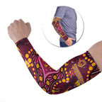 Brisbane Broncos Arm Sleeves Aboriginal Pattern with Graffiti Style Design