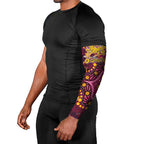 Brisbane Broncos Arm Sleeves Aboriginal Pattern with Graffiti Style Design
