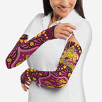 Brisbane Broncos Arm Sleeves Aboriginal Pattern with Graffiti Style Design