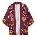 Brisbane Broncos Kimono Aboriginal Pattern with Graffiti Style Design