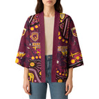Brisbane Broncos Kimono Aboriginal Pattern with Graffiti Style Design