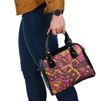 Brisbane Broncos Shoulder Handbag Aboriginal Pattern with Graffiti Style Design