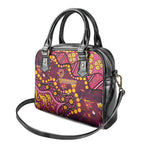 Brisbane Broncos Shoulder Handbag Aboriginal Pattern with Graffiti Style Design