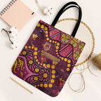 Brisbane Broncos Tote Bag Aboriginal Pattern with Graffiti Style Design