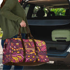 Brisbane Broncos Travel Bag Aboriginal Pattern with Graffiti Style Design