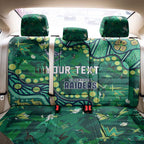 Personalized Canberra Raiders Back Car Seat Cover Aboriginal Pattern with Graffiti Style Design