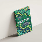 Personalized Canberra Raiders Canvas Wall Art Aboriginal Pattern with Graffiti Style Design