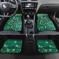 Personalized Canberra Raiders Car Mats Aboriginal Pattern with Graffiti Style Design