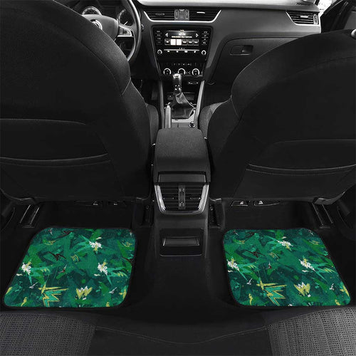 Personalized Canberra Raiders Car Mats Aboriginal Pattern with Graffiti Style Design