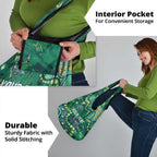 Personalized Canberra Raiders Grocery Bag Aboriginal Pattern with Graffiti Style Design