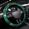Canberra Raiders Steering Wheel Cover Aboriginal Pattern with Graffiti Style Design