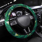 Canberra Raiders Steering Wheel Cover Aboriginal Pattern with Graffiti Style Design