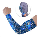 Personalized Canterbury-Bankstown Bulldogs Arm Sleeves Aboriginal Pattern with Graffiti Style Design