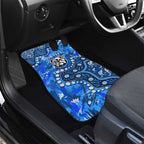 Personalized Canterbury-Bankstown Bulldogs Car Mats Aboriginal Pattern with Graffiti Style Design