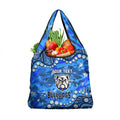 Personalized Canterbury-Bankstown Bulldogs Grocery Bag Aboriginal Pattern with Graffiti Style Design