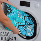 Personalized Cronulla-Sutherland Sharks Bathroom Set Aboriginal Pattern with Graffiti Style Design