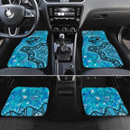Personalized Cronulla-Sutherland Sharks Car Mats Aboriginal Pattern with Graffiti Style Design