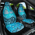 Personalized Cronulla-Sutherland Sharks Car Seat Cover Aboriginal Pattern with Graffiti Style Design