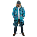Personalized Cronulla-Sutherland Sharks Cloak Aboriginal Pattern with Graffiti Style Design