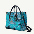 Personalized Cronulla-Sutherland Sharks Leather Bag Aboriginal Pattern with Graffiti Style Design