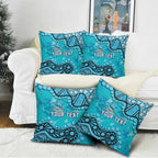 Personalized Cronulla-Sutherland Sharks Pillow Cover Aboriginal Pattern with Graffiti Style Design