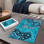 Personalized Cronulla-Sutherland Sharks Puzzle Aboriginal Pattern with Graffiti Style Design