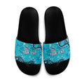 Personalized Cronulla-Sutherland Sharks Slide Sandals Aboriginal Pattern with Graffiti Style Design
