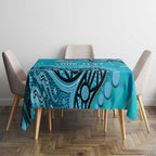 Personalized Cronulla-Sutherland Sharks Tablecloth Aboriginal Pattern with Graffiti Style Design