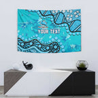 Personalized Cronulla-Sutherland Sharks Tapestry Aboriginal Pattern with Graffiti Style Design