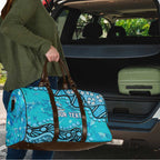 Personalized Cronulla-Sutherland Sharks Travel Bag Aboriginal Pattern with Graffiti Style Design
