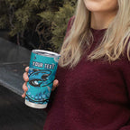 Personalized Cronulla-Sutherland Sharks Tumbler Cup Aboriginal Pattern with Graffiti Style Design