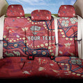 Personalized Dolphins Rugby Back Car Seat Cover Aboriginal Pattern with Graffiti Style Design