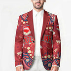 Personalized Dolphins Rugby Blazer Aboriginal Pattern with Graffiti Style Design