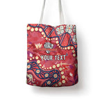 Personalized Dolphins Rugby Tote Bag Aboriginal Pattern with Graffiti Style Design