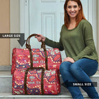 Personalized Dolphins Rugby Travel Bag Aboriginal Pattern with Graffiti Style Design