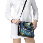 Personalized Gold Coast Titans Shoulder Handbag Aboriginal Pattern with Graffiti Style Design