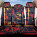 Adelaide Crows Back Car Seat Cover Mascot Cartoon Football Illustration Style