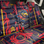 Adelaide Crows Back Car Seat Cover Mascot Cartoon Football Illustration Style