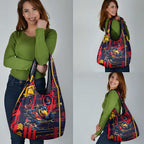 Adelaide Crows Grocery Bag Mascot Cartoon Football Illustration Style