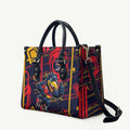 Adelaide Crows Leather Bag Mascot Cartoon Football Illustration Style