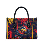 Adelaide Crows Leather Bag Mascot Cartoon Football Illustration Style