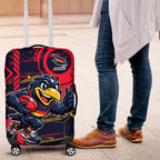 Adelaide Crows Luggage Cover Mascot Cartoon Football Illustration Style