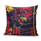 Adelaide Crows Pillow Cover Mascot Cartoon Football Illustration Style