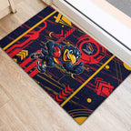 Adelaide Crows Rubber Doormat Mascot Cartoon Football Illustration Style