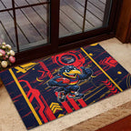 Adelaide Crows Rubber Doormat Mascot Cartoon Football Illustration Style