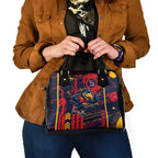 Adelaide Crows Shoulder Handbag Mascot Cartoon Football Illustration Style