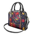 Adelaide Crows Shoulder Handbag Mascot Cartoon Football Illustration Style
